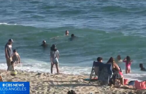 Hundreds of people were rescued from ocean waters along the California coast on the Fourth of July due to strong currents and powerful surf conditions.