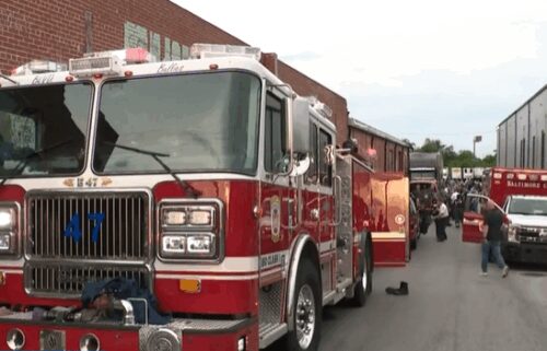 Ten people were treated after a possible hazmat incident inside a poultry processing plant in Southwest Baltimore on July 28