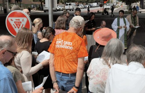One day after a deadly mass shooting