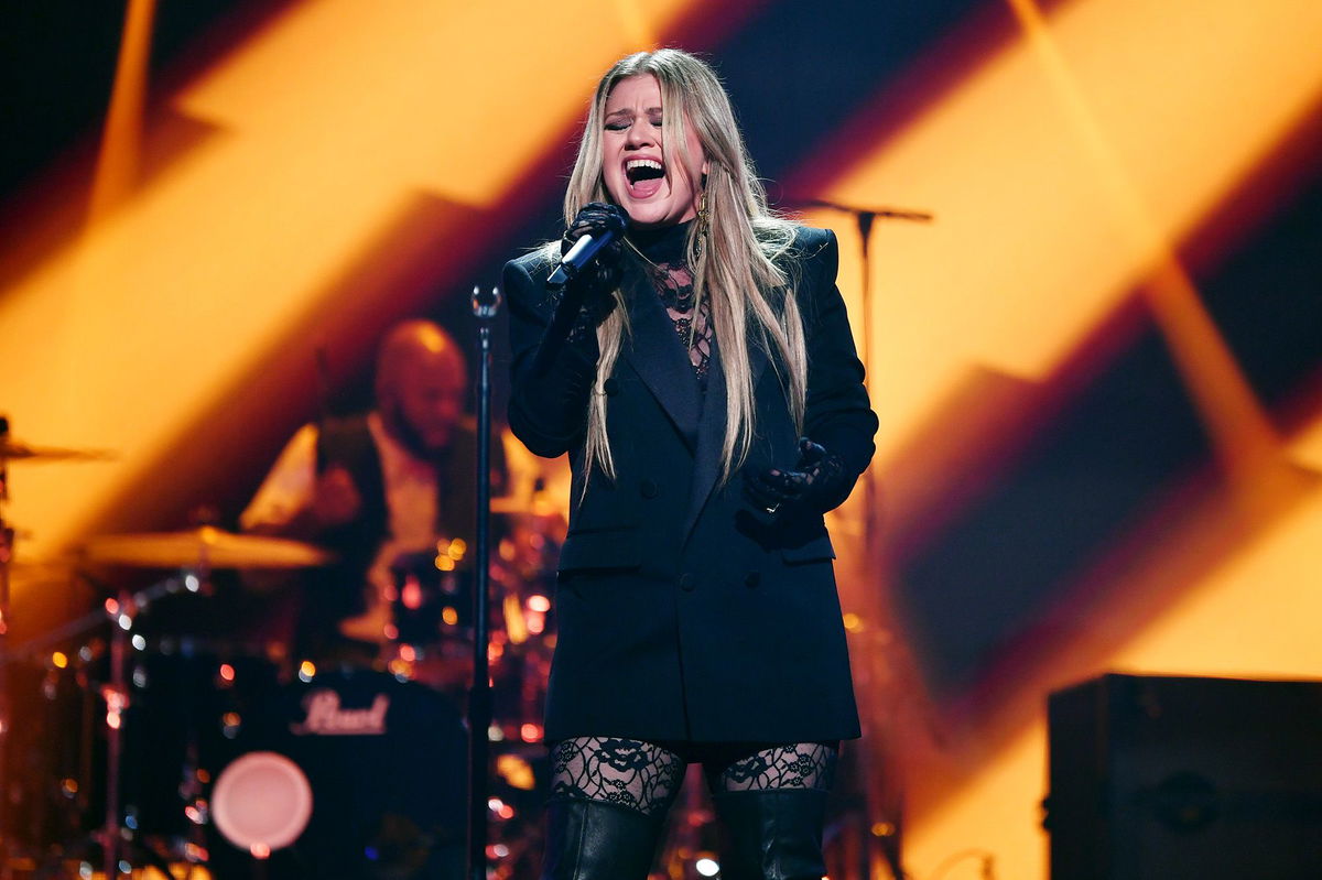 <i>Denise Truscello/Getty Images via CNN Newsource</i><br/>Kelly Clarkson