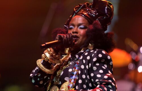Lauryn Hill performs on July 4