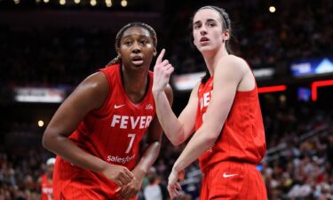 Caitlin Clark and Aliyah Boston will team up for the WNBA All-Star Game.
