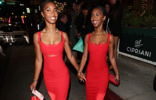 D'lila Combs and Jessie James Combs are seen on May 10 in Los Angeles