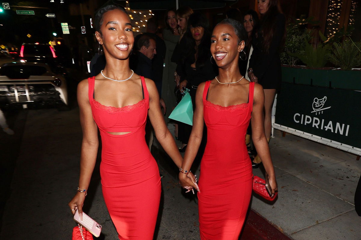 <i>Wil R/Star Max/GC Images/Getty Images via CNN Newsource</i><br/>D'lila Combs and Jessie James Combs are seen on May 10 in Los Angeles