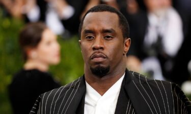 "Jane" is cross-examined by lawyer Teny Geragos (not seen) during Sean "Diddy" Combs' sex trafficking trial in New York City