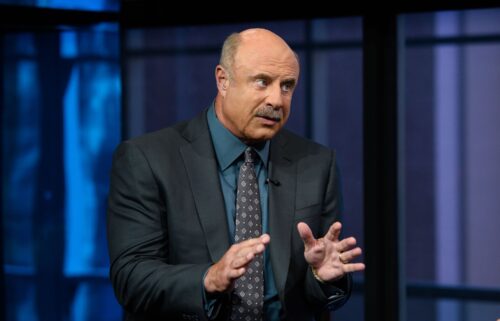Dr. Phil is seen at Universal Studios Hollywood in Universal City