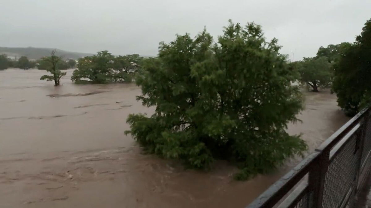 <i>The City of Kerrville via CNN Newsource</i><br/>Water rescues and evacuations are underway in central Texas Friday morning after months’ worth of torrential rain fell in the span of just hours