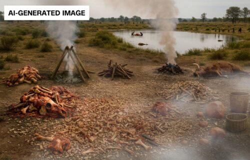 The archaeological site in Germany was excavated from 2004 to 2009.