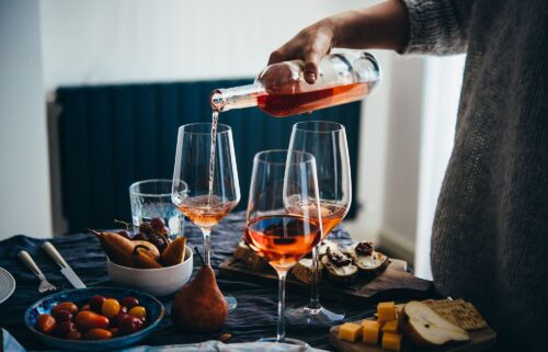 One glass per person is plenty
