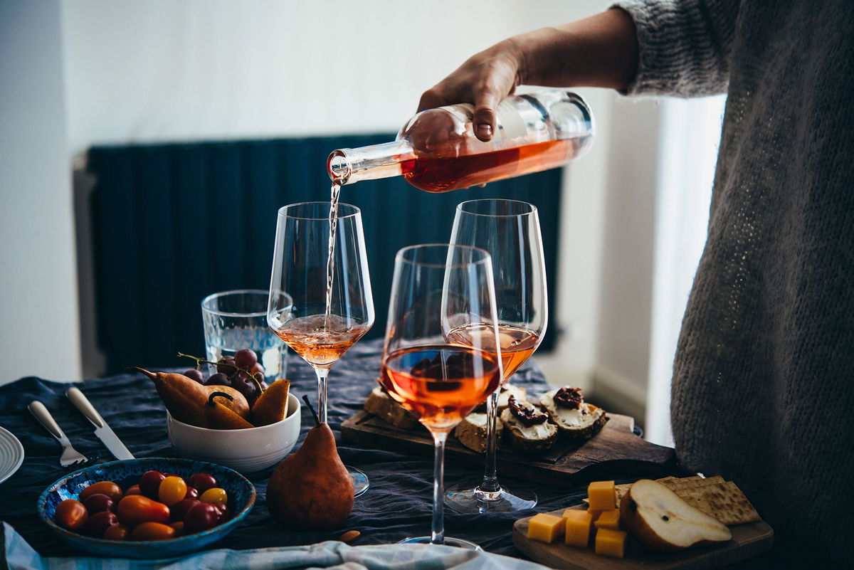 <i>svetikd/E+/Getty Images via CNN Newsource</i><br/>One glass per person is plenty