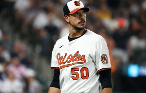 Charlie Morton delivers a pitch to José Caballero of the Tampa Bay Rays in the third inning at George M. Steinbrenner Field on June 19.