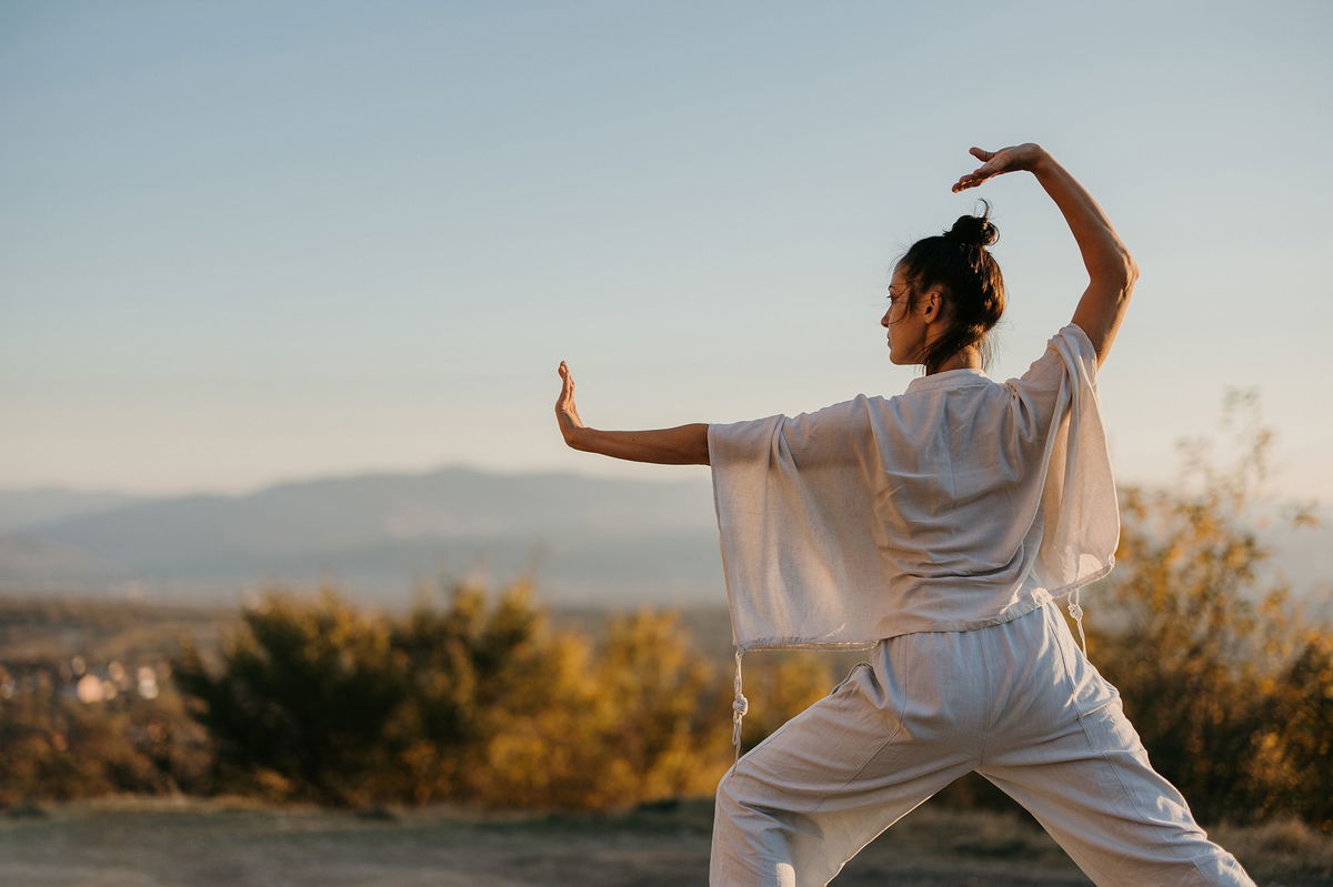 <i>freemixer/E+/Getty Images via CNN Newsource</i><br/>Tai chi involves a series of slow