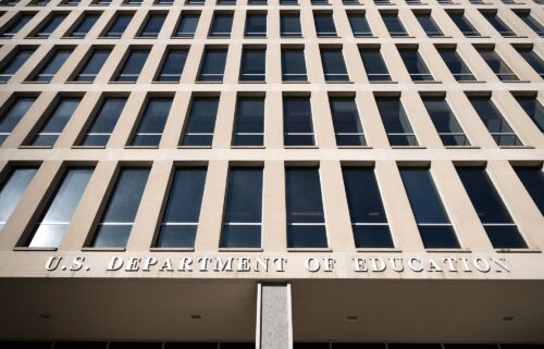 The US Department of Education building is seen in Washington