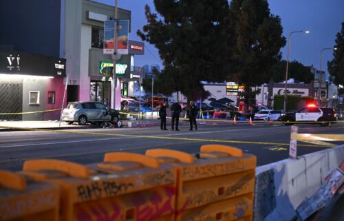 At least 30 people were injured – seven of them critically – when a vehicle drove into a crowd waiting in line outside an East Hollywood nightclub early Saturday