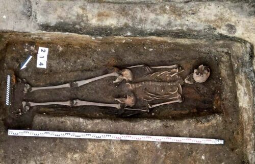 The site was part of an early medieval stronghold.