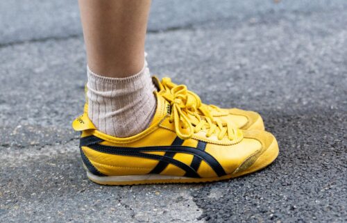 Dries Van Noten's sleek suede sneaker is often sold out online