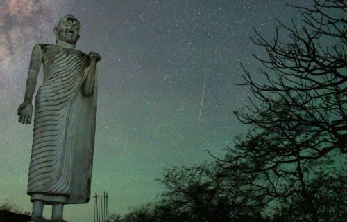 Sky-gazers may be able to see the Perseid meteor shower alongside the Aquariids and Capricornids meteor showers this week.