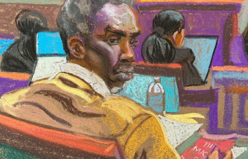 Combs looks on as accuser “Jane” continues her testimony on Wednesday
