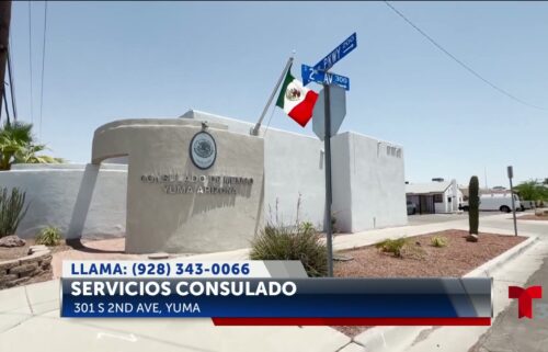 Acude a los Servicios del Consulado de México en Yuma