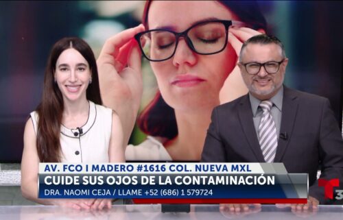 Es momento de cuidar sus Ojos de la Contaminación