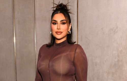 Huda Kattan attends the Huda Beauty Easy Blur Event on August 14