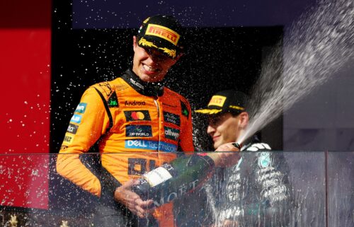 Lando Norris cut teammate Oscar Piastri's drivers' championship lead to just nine points.