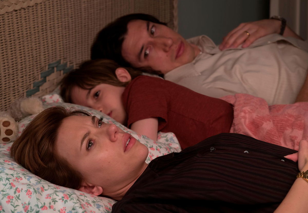 <i>Netflix via CNN Newsource</i><br/>(From left) Scarlett Johansson