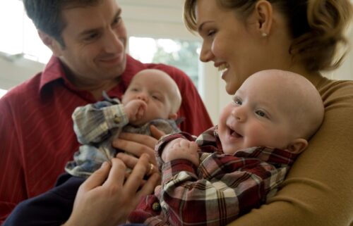 Riddell says it seems like yesterday when his sons were born.