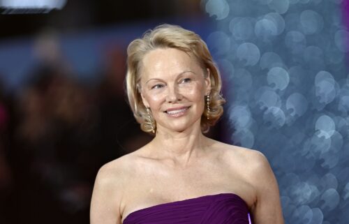 Pamela Anderson attends "The Naked Gun" UK Premiere at Cineworld Leicester Square on July 22 in London