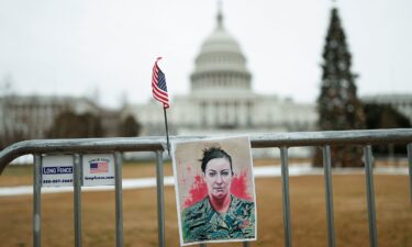 A poster of Ashli Babbitt