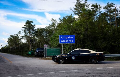 The makeshift detention center dubbed "Alligator Alcatraz" is deep in the marshy wetlands of the Florida Everglades.