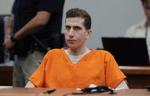 Bryan Kohberger listens during his arraignment hearing in Latah County District Court in Moscow