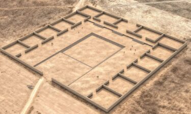The newly discovered temple complex is located southeast of Lake Titicaca