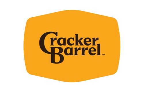 The old Cracker Barrel logo is pictured.