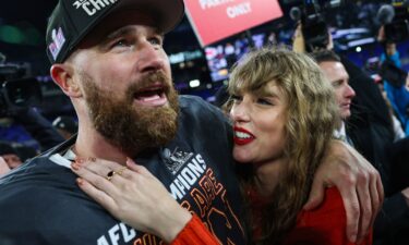 Travis Kelce and Taylor Swift are pictured together after the AFC Championship game in 2024. Taylor Swift and Travis Kelce’s relationship is going from “so high school” to officially engaged.
