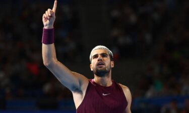 Carlos Alcaraz appears to have overcome his small injury concern.