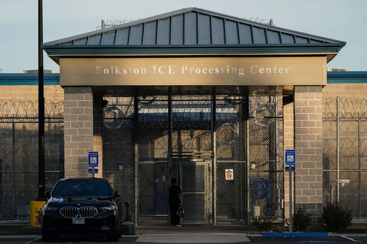 <i>Elijah Nouvelage/AFP/Getty Images via CNN Newsource</i><br/>The Folkston ICE Processing Center in Folkston