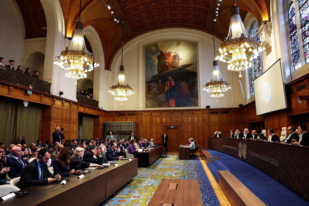 <i>Peter Dejong/AP via CNN Newsource</i><br/>Presiding Judge Iwasawa Yuji