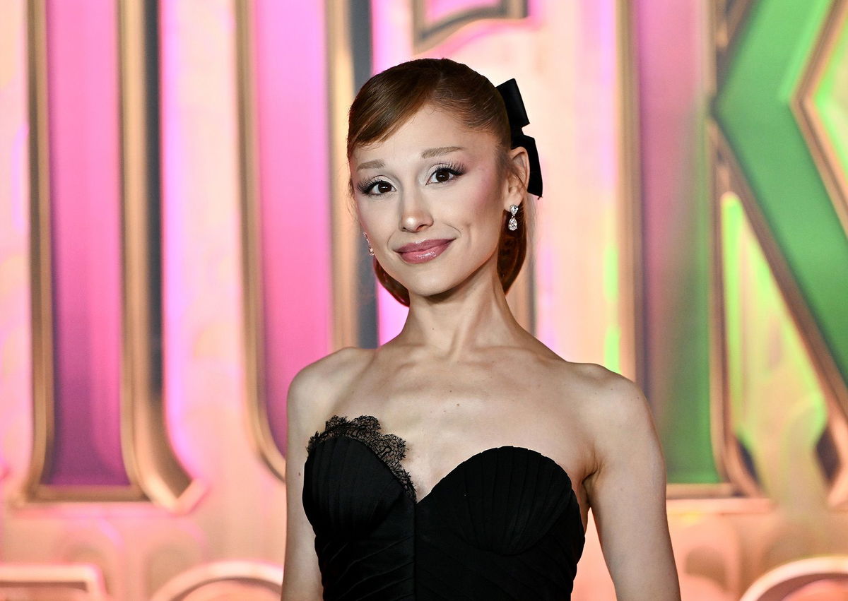 Ariana Grande attends the premiere of "Wicked: For Good" at Lincoln Center