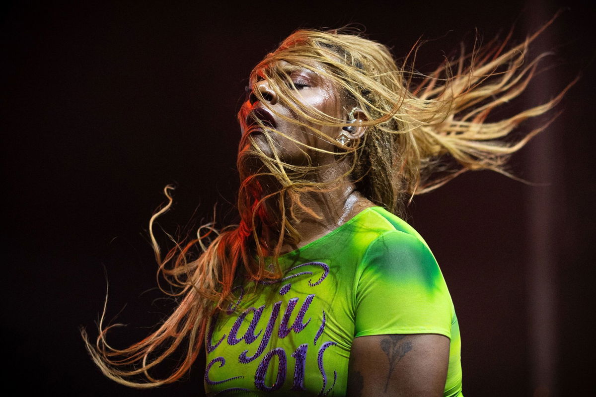 Liniker Barros performs live during the second day of Primavera Sound Porto 2025 at Parque da Cidade.