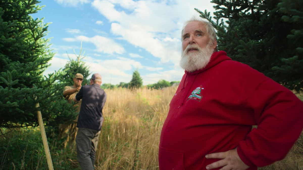 <i>Courtesy of Prime via CNN Newsource</i><br/>Greg Walsh of 'Greg's Trees' in "Merchants of Joy."