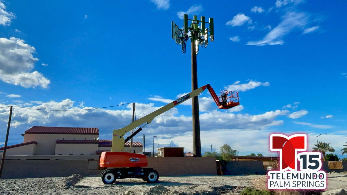 Una nueva torre de AT&T llega a Mecca para solucionar problemas de la mala cobertura y señal