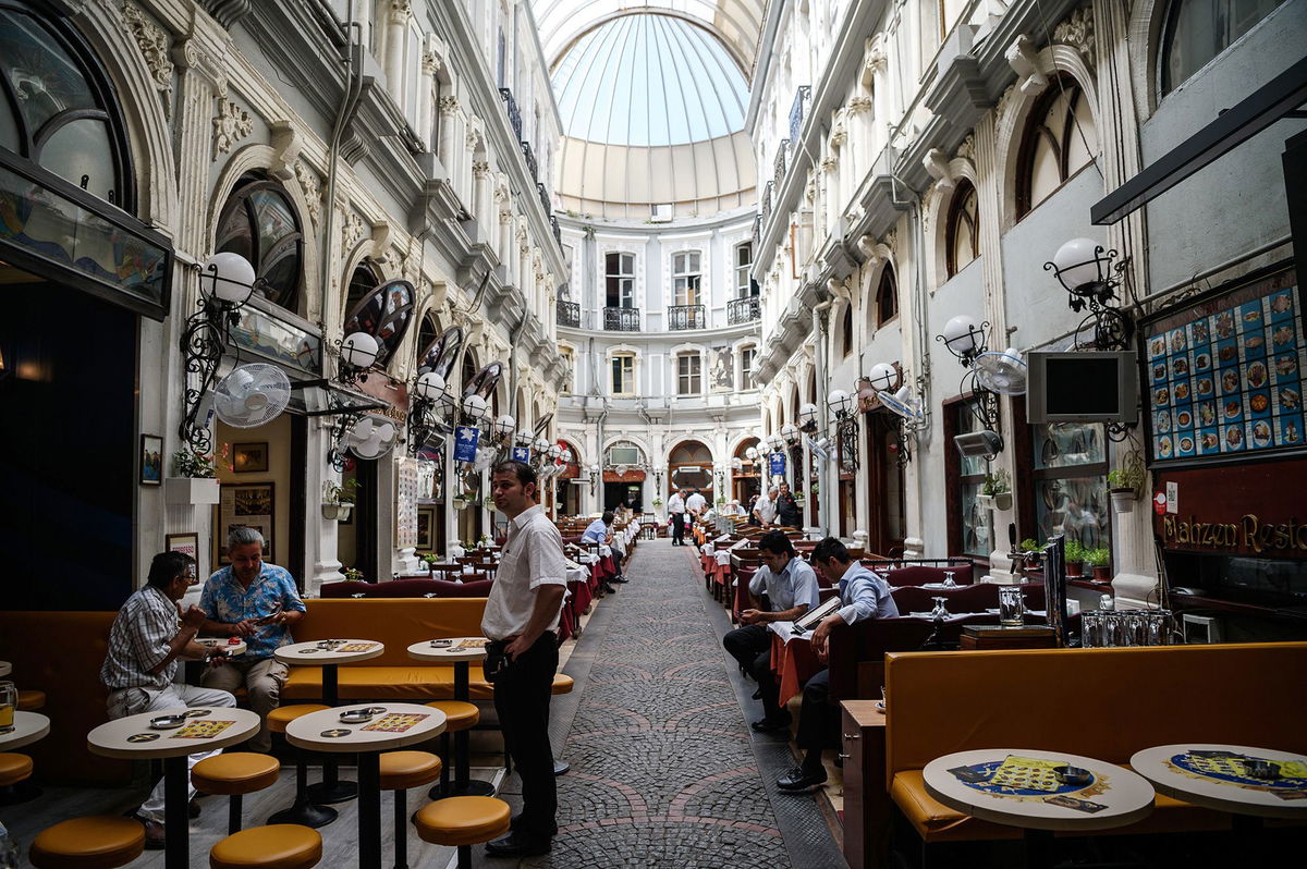 <i>Elif Bayraktar/iStock Editorial/Getty Images via CNN Newsource</i><br/>The Casa Botter was the first Art Nouveau-style building in Istanbul.